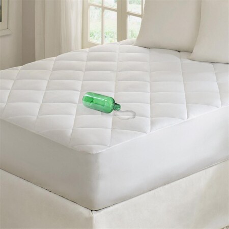 Madison Park Quiet Nights - Waterproof Mattress, White BASI16-0032